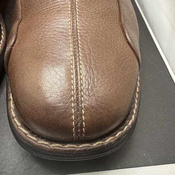 Johnston & Murphy Mens Brown Leather Lace Up Shoes Comfort Casual Oxford Size 12